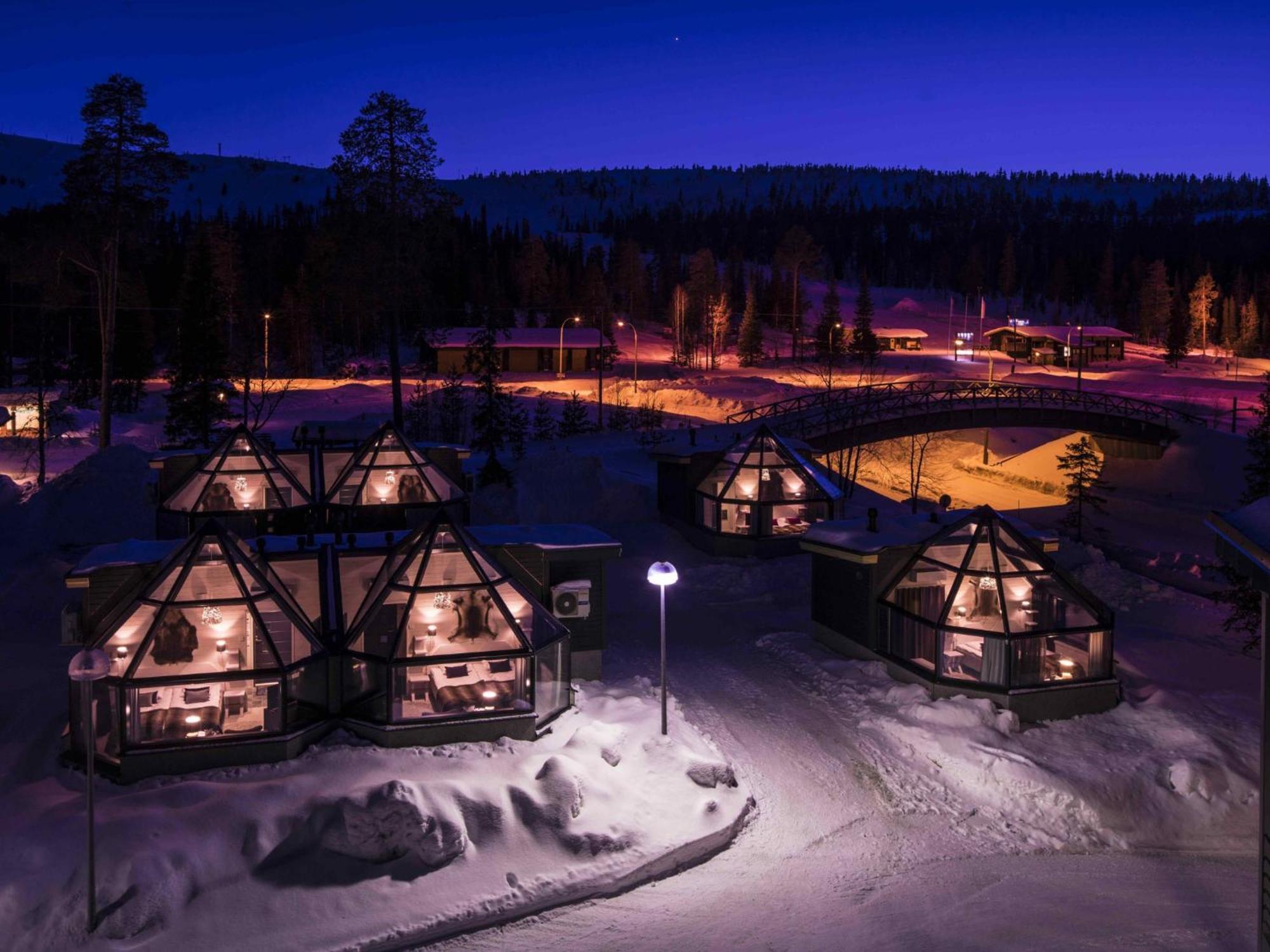 Santa'S Hotel Aurora & Igloos Luosto Kültér fotó